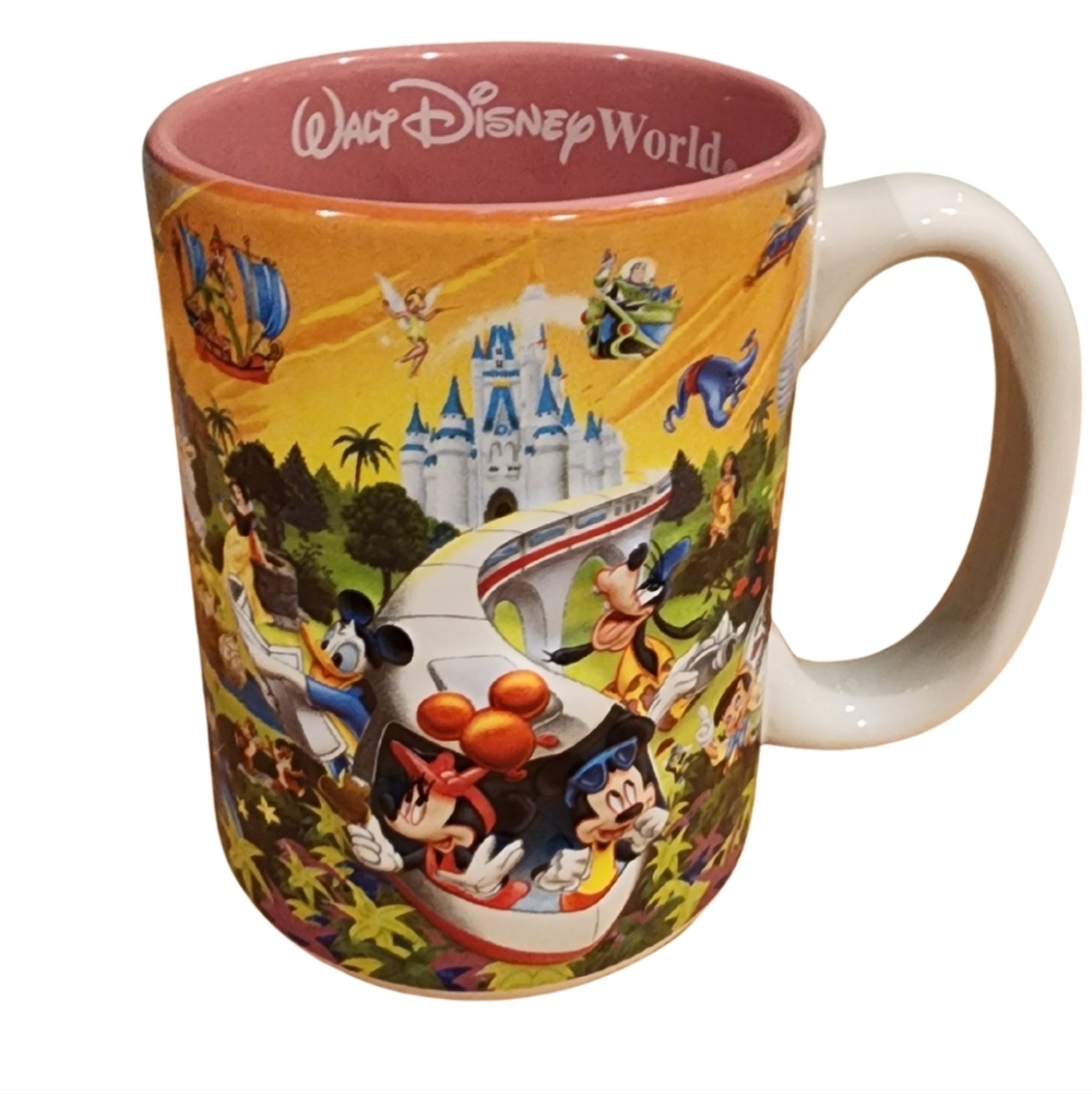 Disney World "Mom" Mug with Iconic Characters Mothers Day Birthday